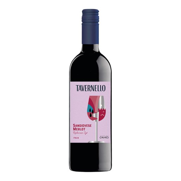 Rượu vang Tavernello Sangiovese Merlot