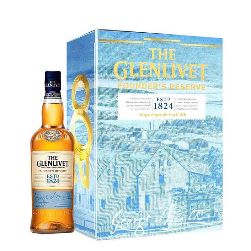 Rượu Glenlivet Founder's Reserve Hộp Quà Tết 2026